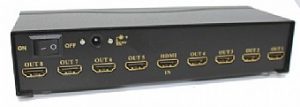 ⁦מפצל מסך HDMI 8 יציאות⁩ – תמונה ⁦2⁩